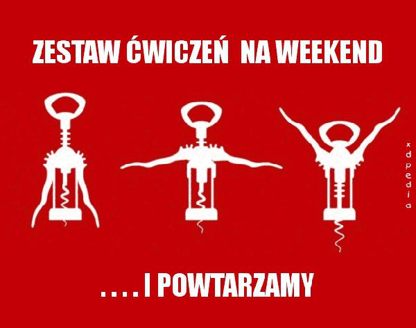 Zestaw ćwiczeń na weekend