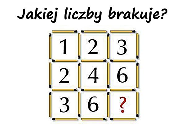 Zgadnij jakiej liczby brakuje