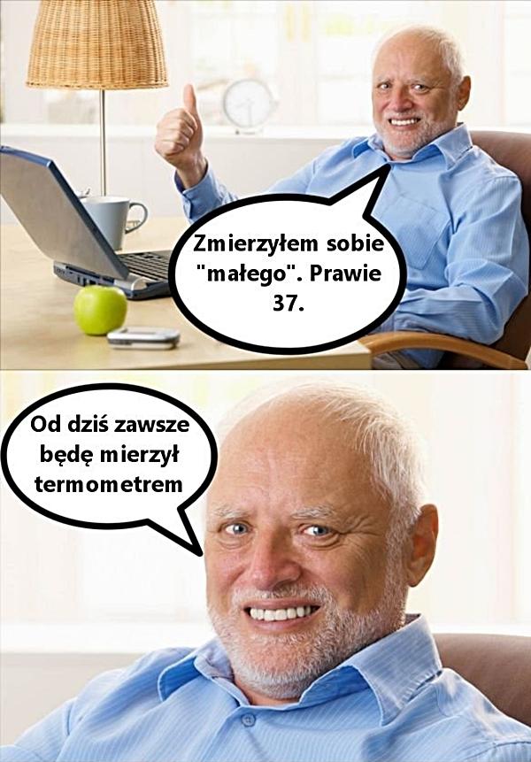 Zmierzyłem sobie małego. Prawie 37. Od dziś zawsze będę