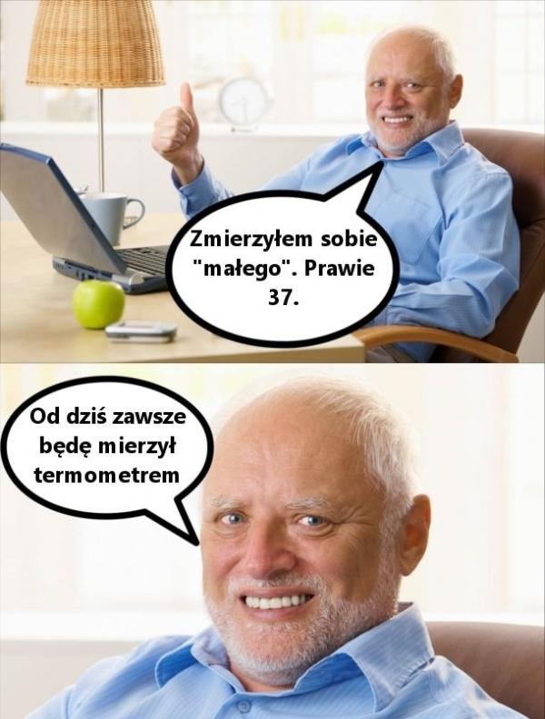 Zmierzyłem sobie małego, prawie 37. Od dziś zawsze będę