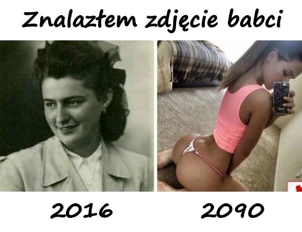 Znalazłem zdjęcie babci