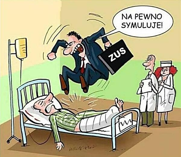 ZUS znalazł symulanta