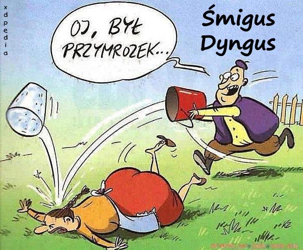 Śmigus-Dyngus uwaga na przymrozek