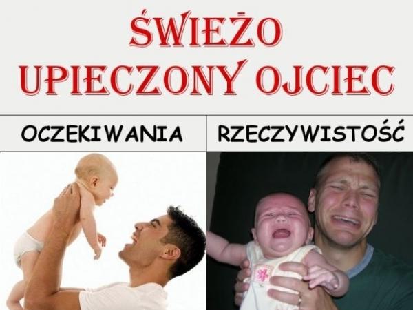 Świeżo upieczony ojciec