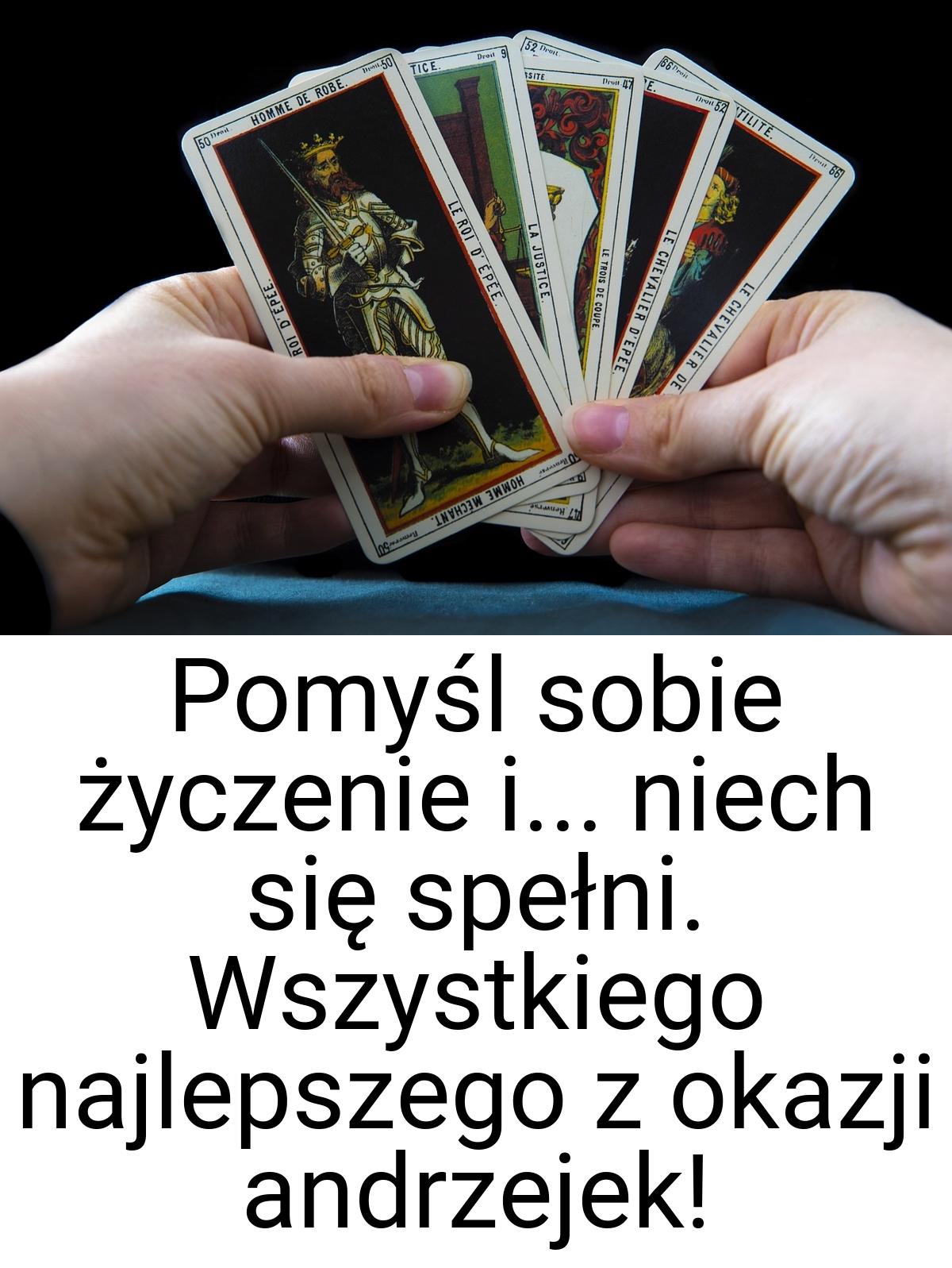 Pomyśl sobie życzenie i... niech się spełni. Wszystkiego