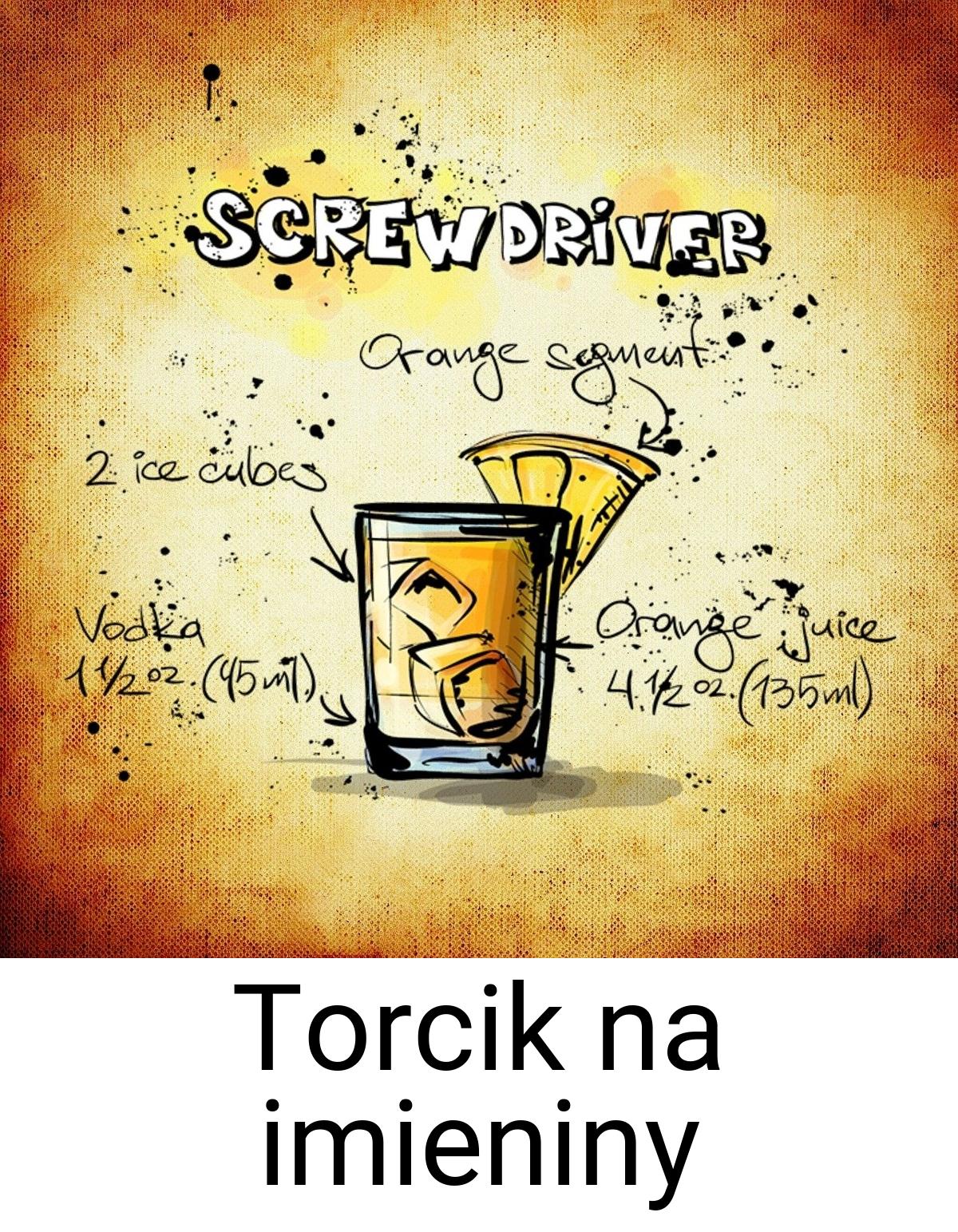 Torcik na imieniny