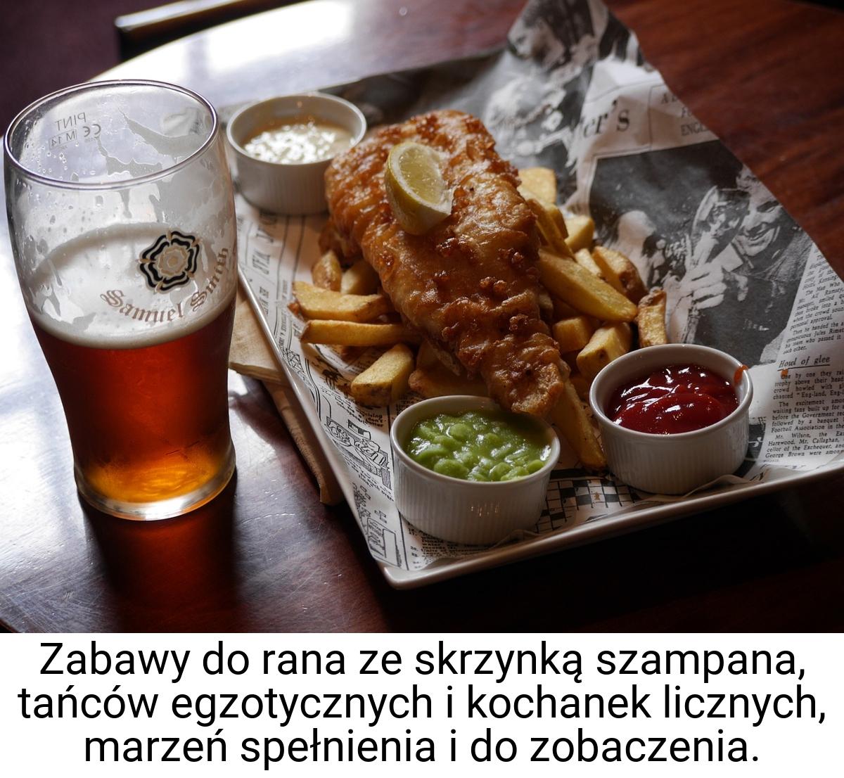 Zabawy do rana ze skrzynką szampana, tańców egzotycznych i