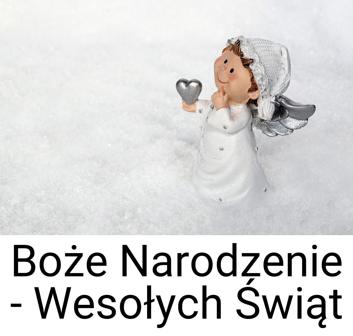 Boże Narodzenie - Wesołych Świąt