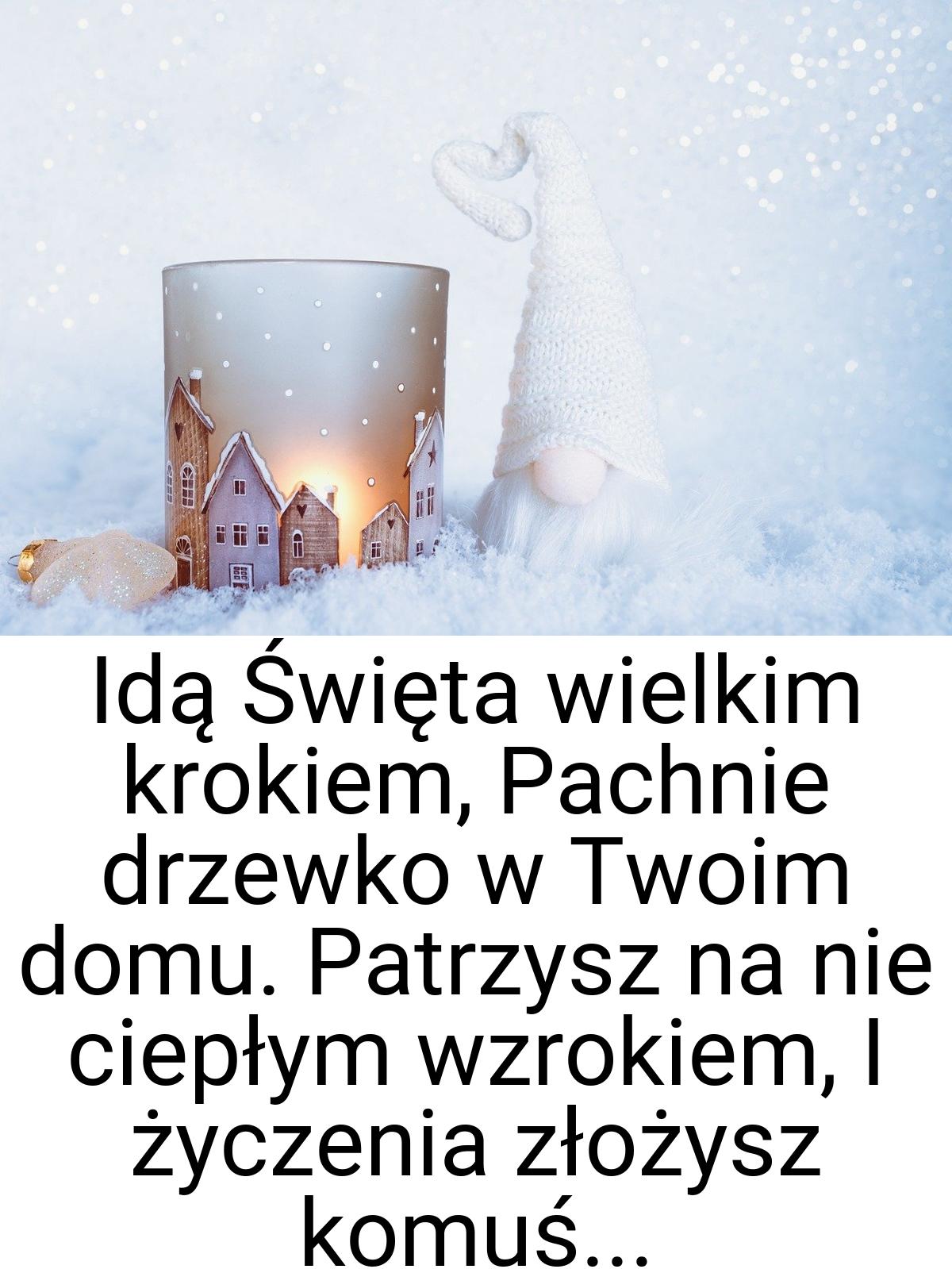 Idą Święta wielkim krokiem, Pachnie drzewko w Twoim domu