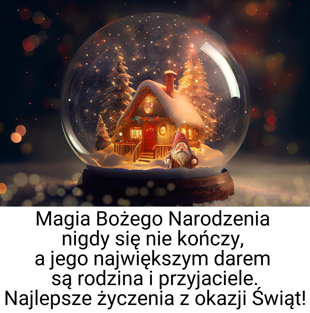 Magia Bożego Narodzenia nigdy się nie kończy, a jego