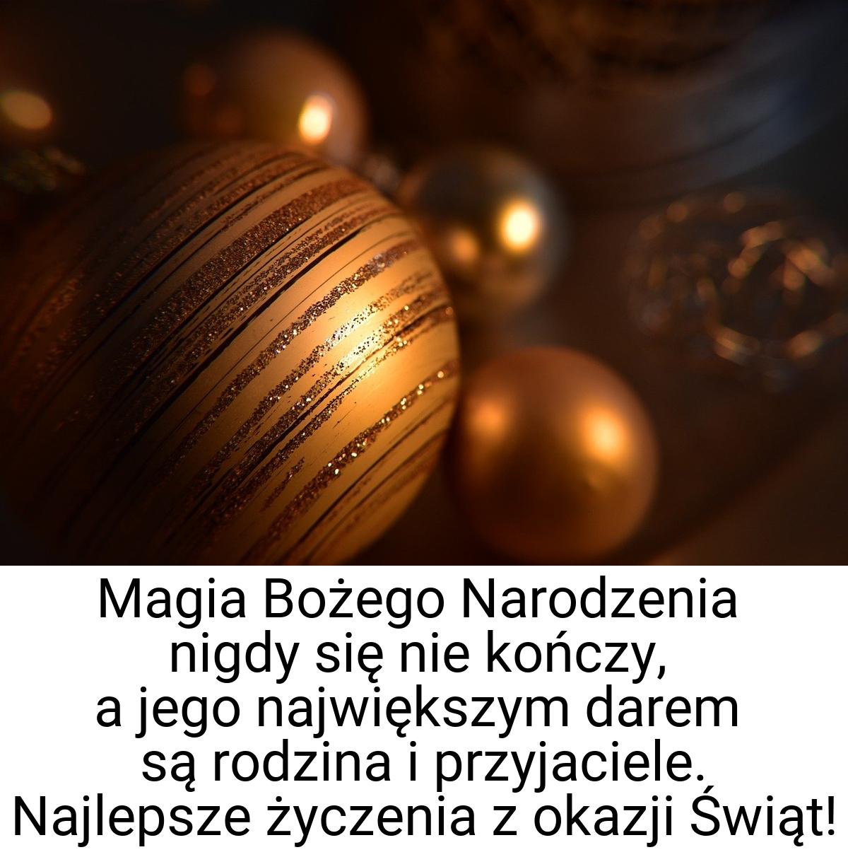 Magia Bożego Narodzenia nigdy się nie kończy, a jego