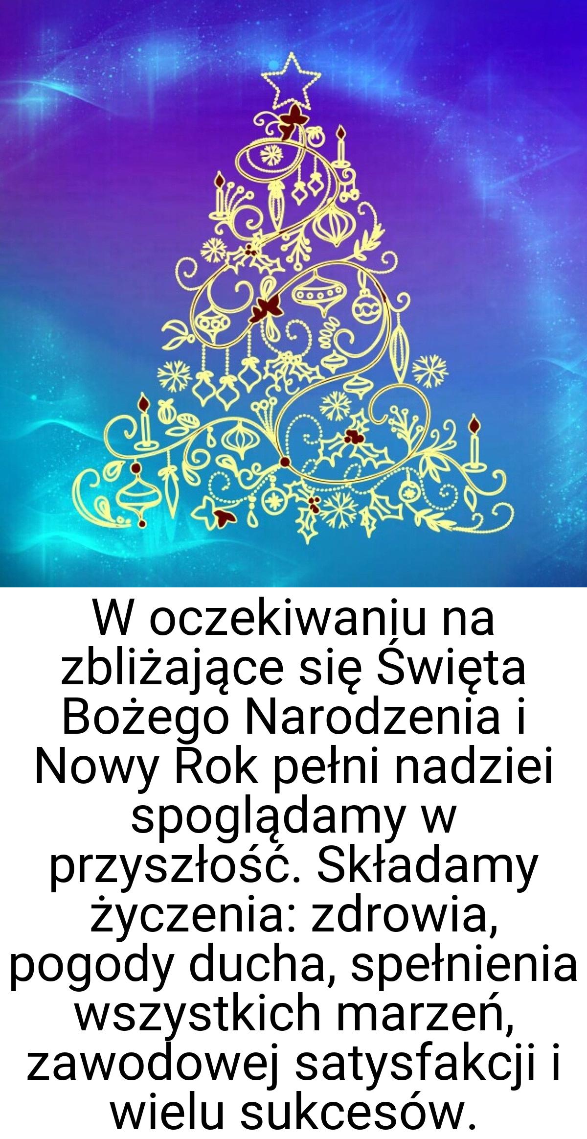 W oczekiwaniu na zbliżające się Święta Bożego Narodzenia i