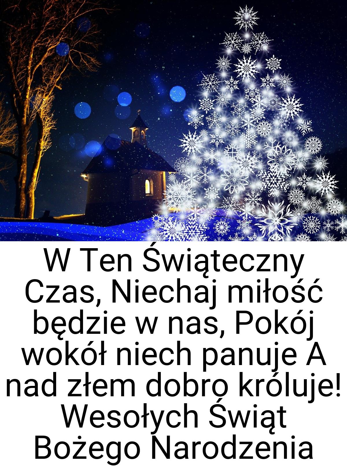 W Ten Świąteczny Czas, Niechaj miłość będzie w nas, Pokój