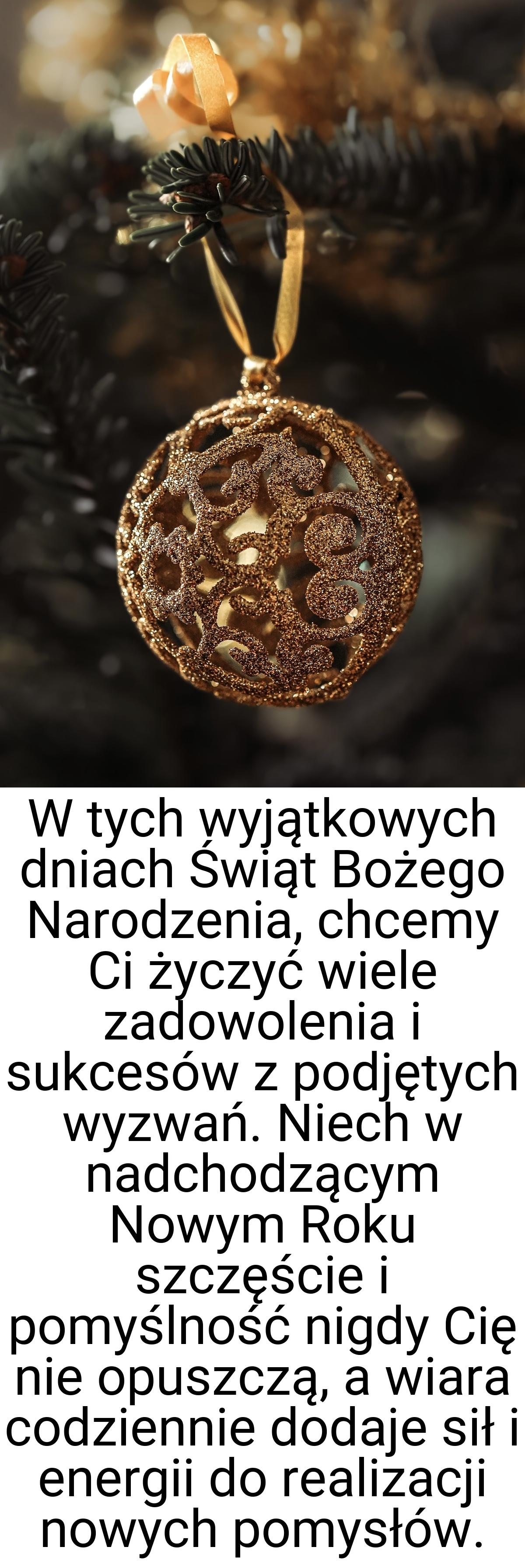 W tych wyjątkowych dniach Świąt Bożego Narodzenia, chcemy