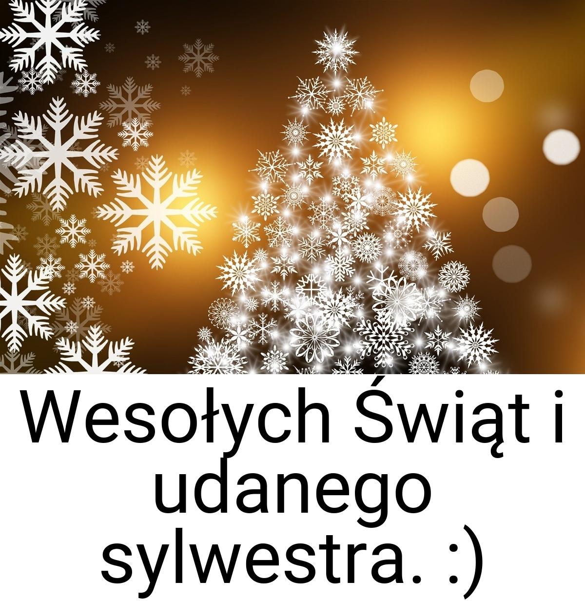 Wesołych Świąt i udanego sylwestra