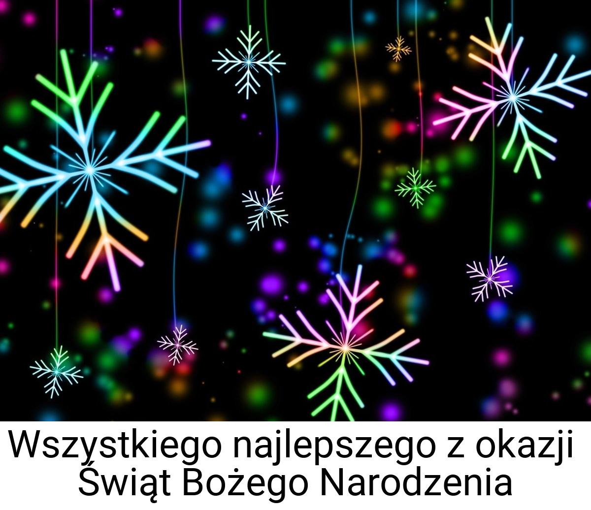 Wszystkiego najlepszego z okazji Świąt Bożego Narodzenia