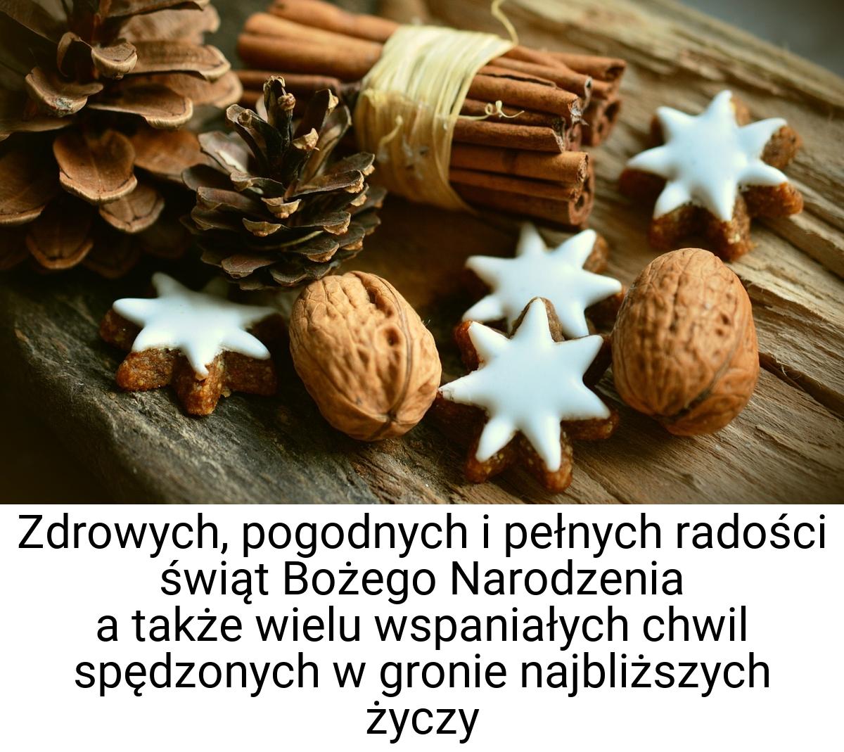 Zdrowych, pogodnych i pełnych radości świąt Bożego