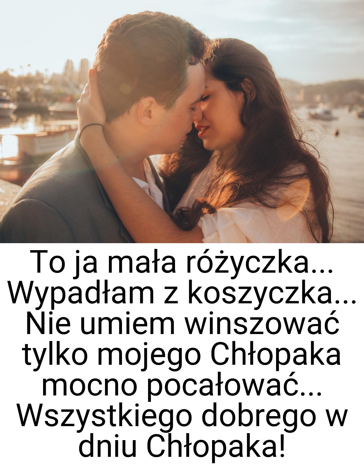 To ja mała różyczka... Wypadłam z koszyczka... Nie umiem