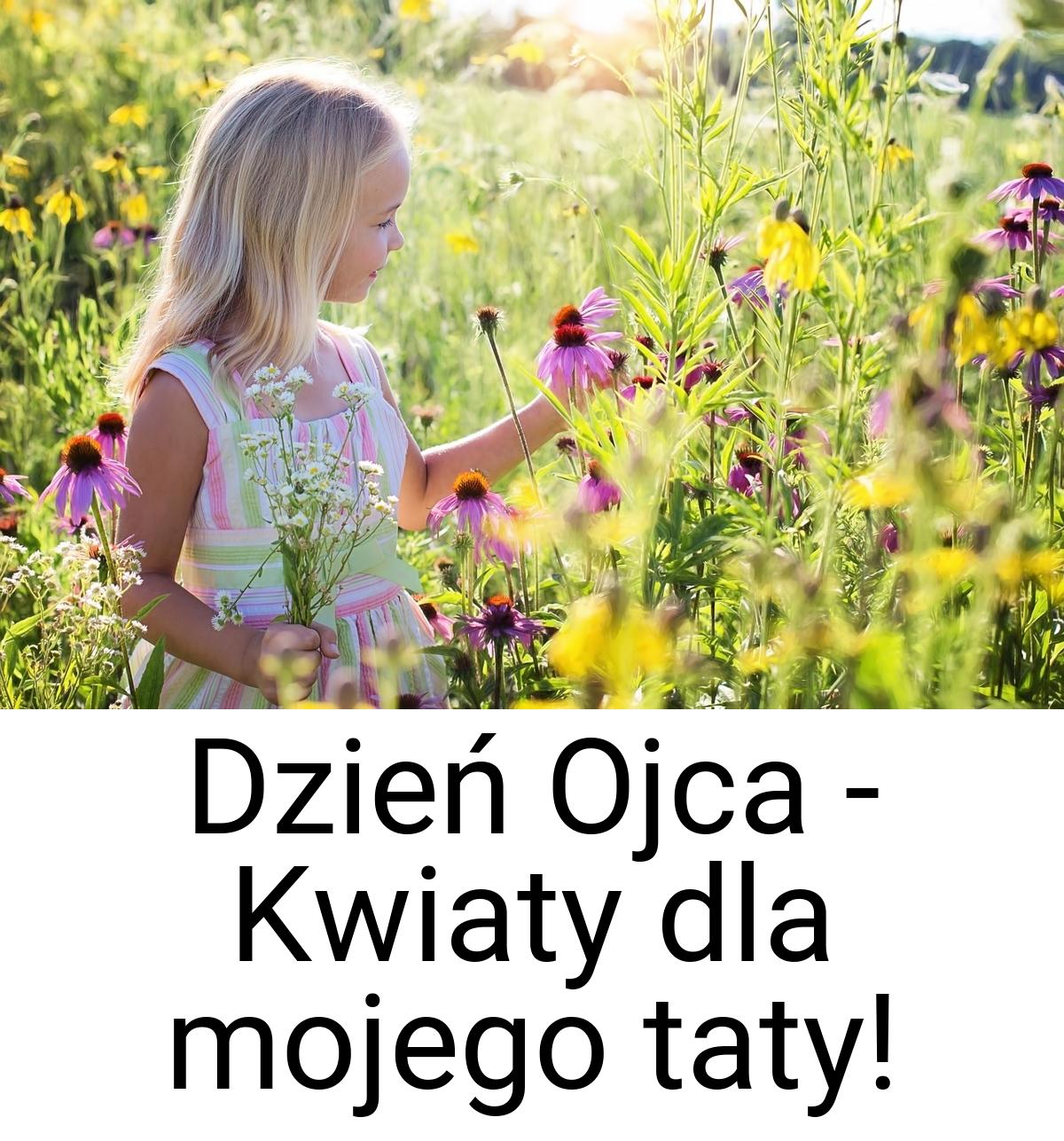 Dzień Ojca - Kwiaty dla mojego taty