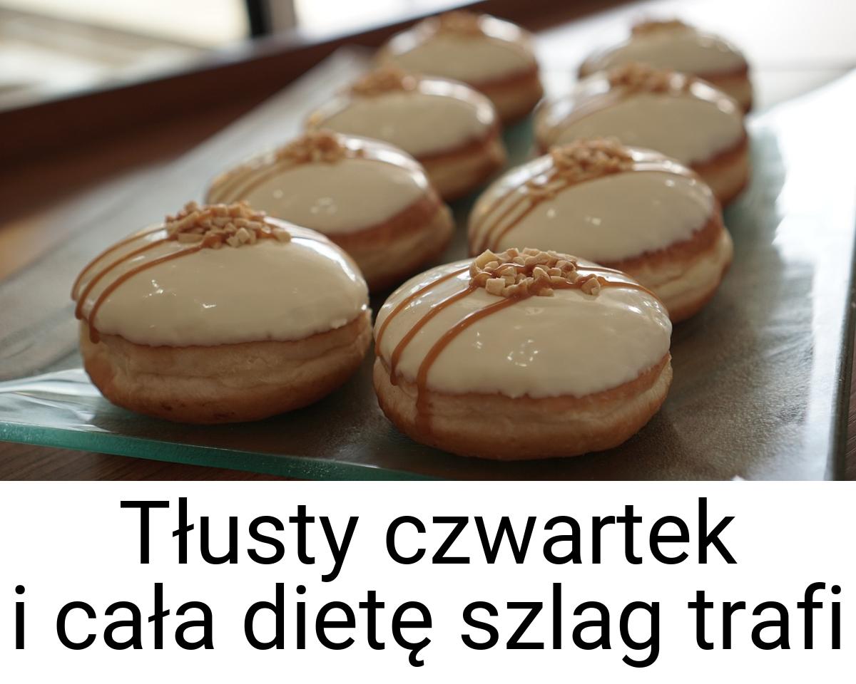 Tłusty czwartek i cała dietę szlag trafi