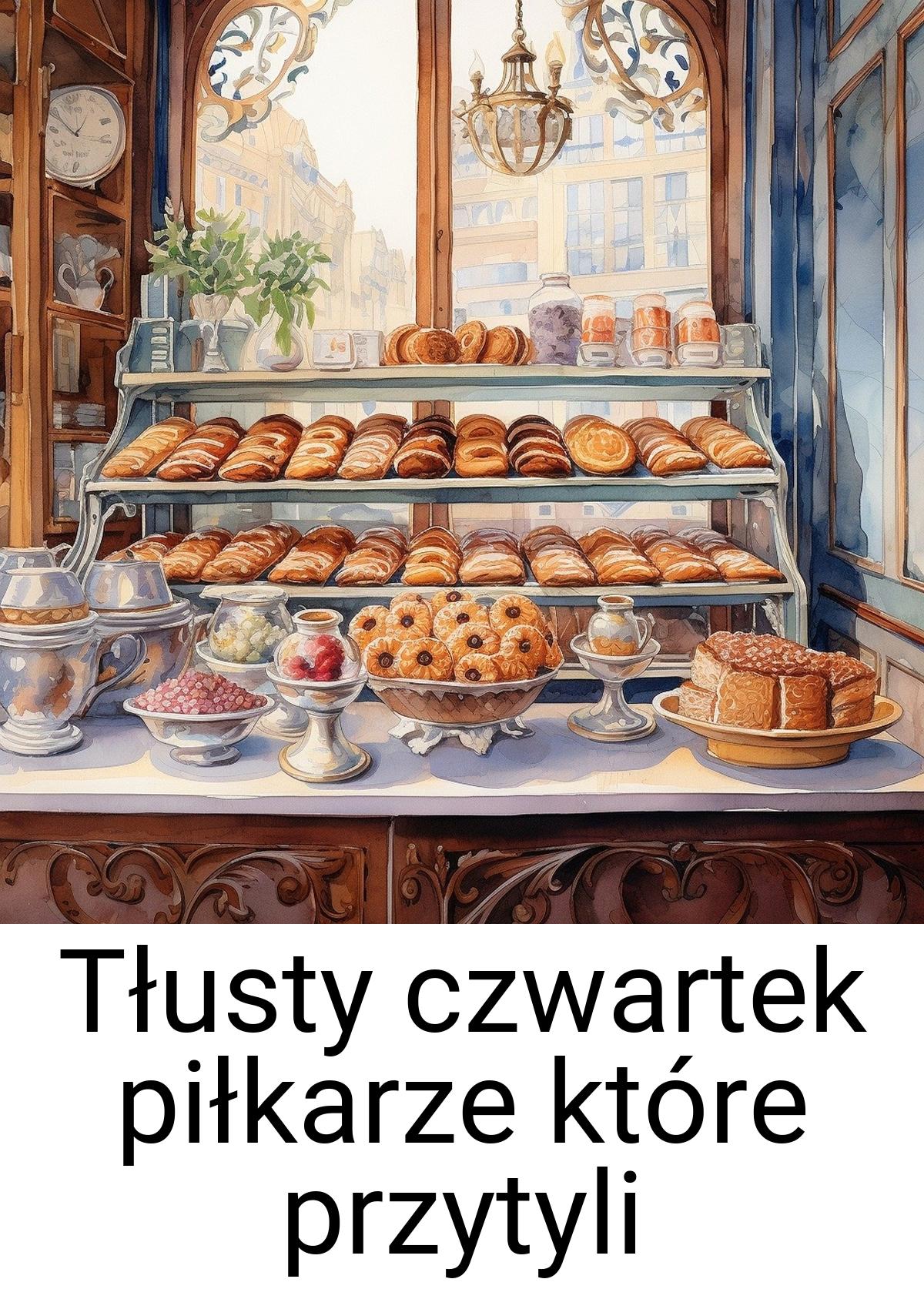 Tłusty czwartek piłkarze które przytyli