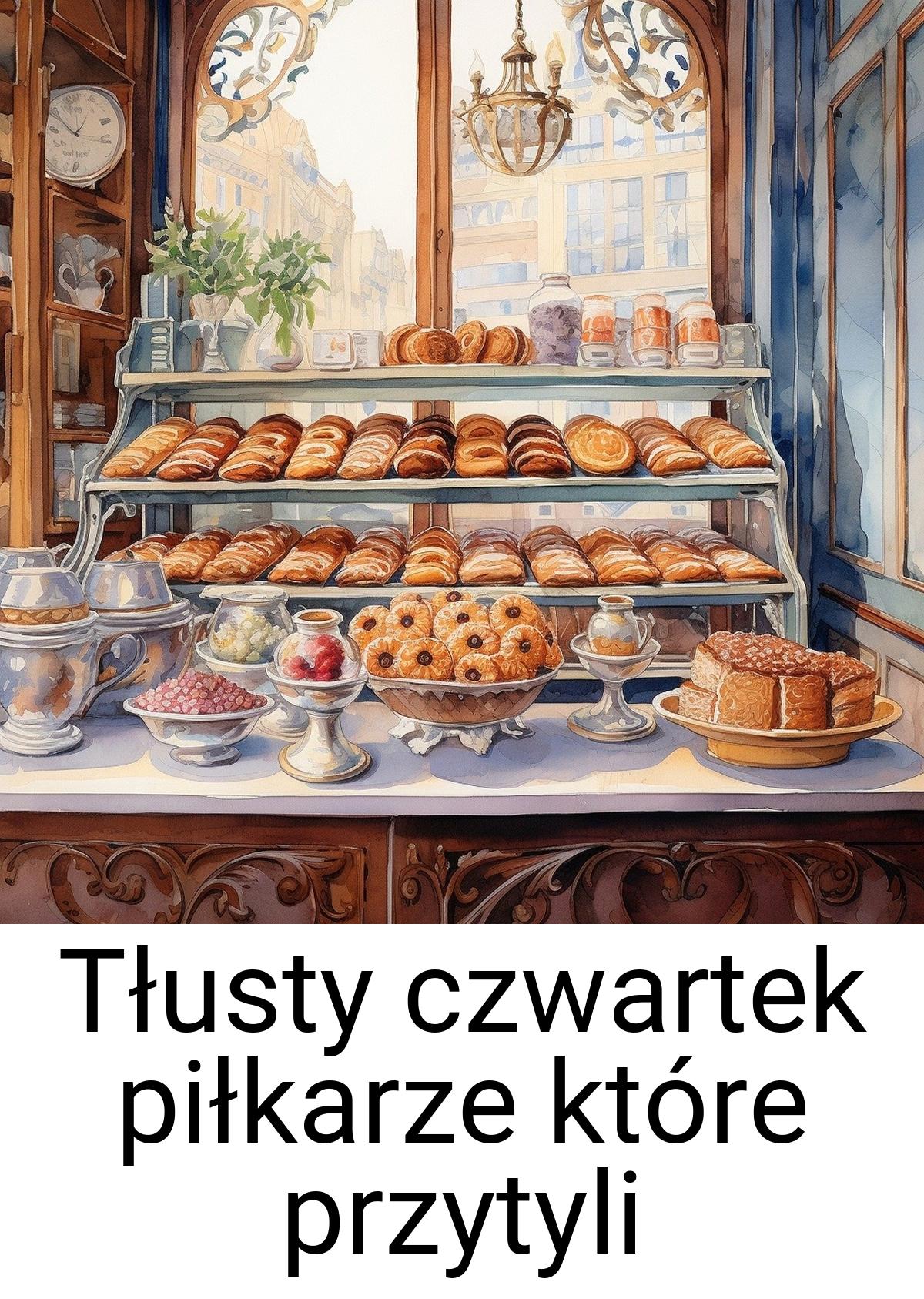 Tłusty czwartek piłkarze które przytyli