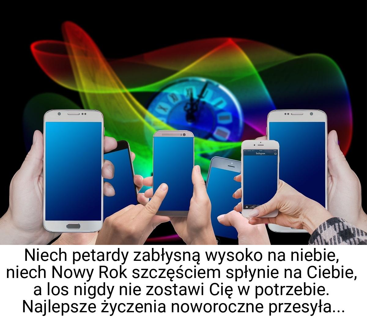 Niech petardy zabłysną wysoko na niebie, niech Nowy Rok