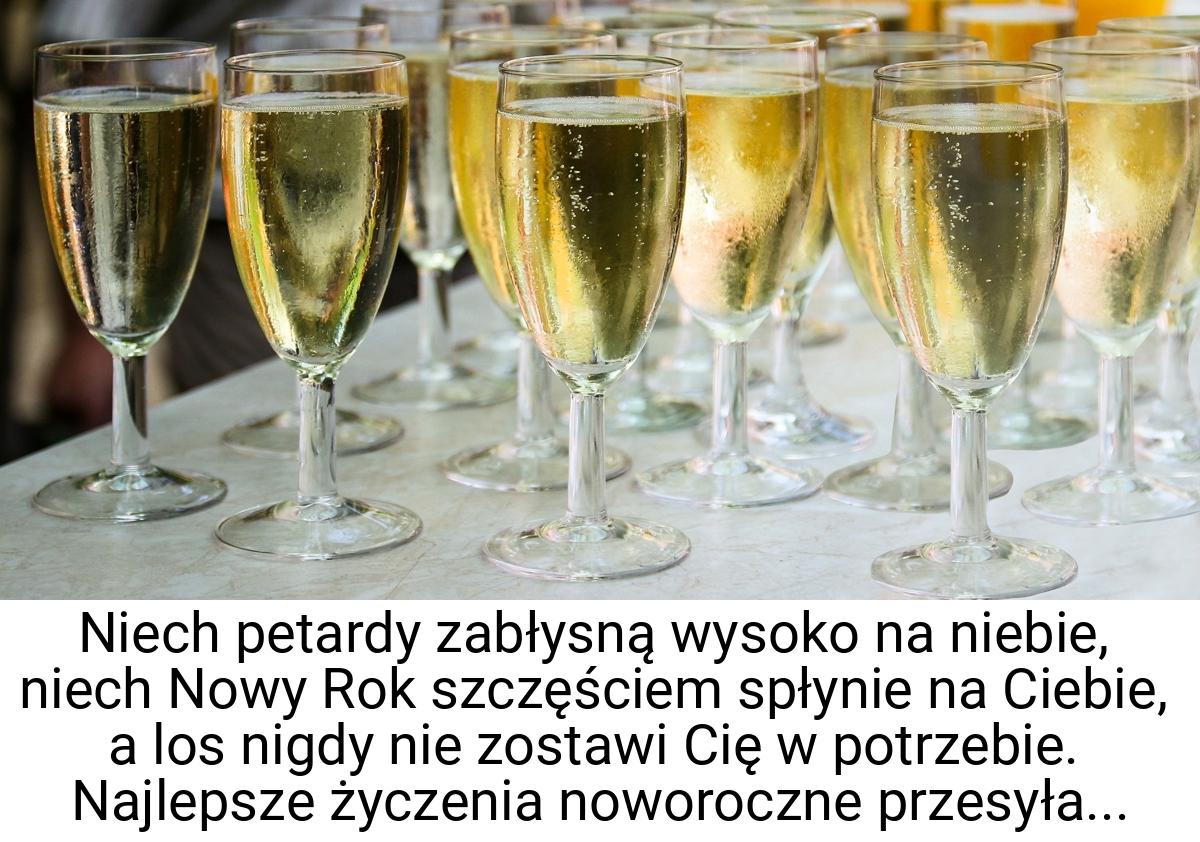 Niech petardy zabłysną wysoko na niebie, niech Nowy Rok