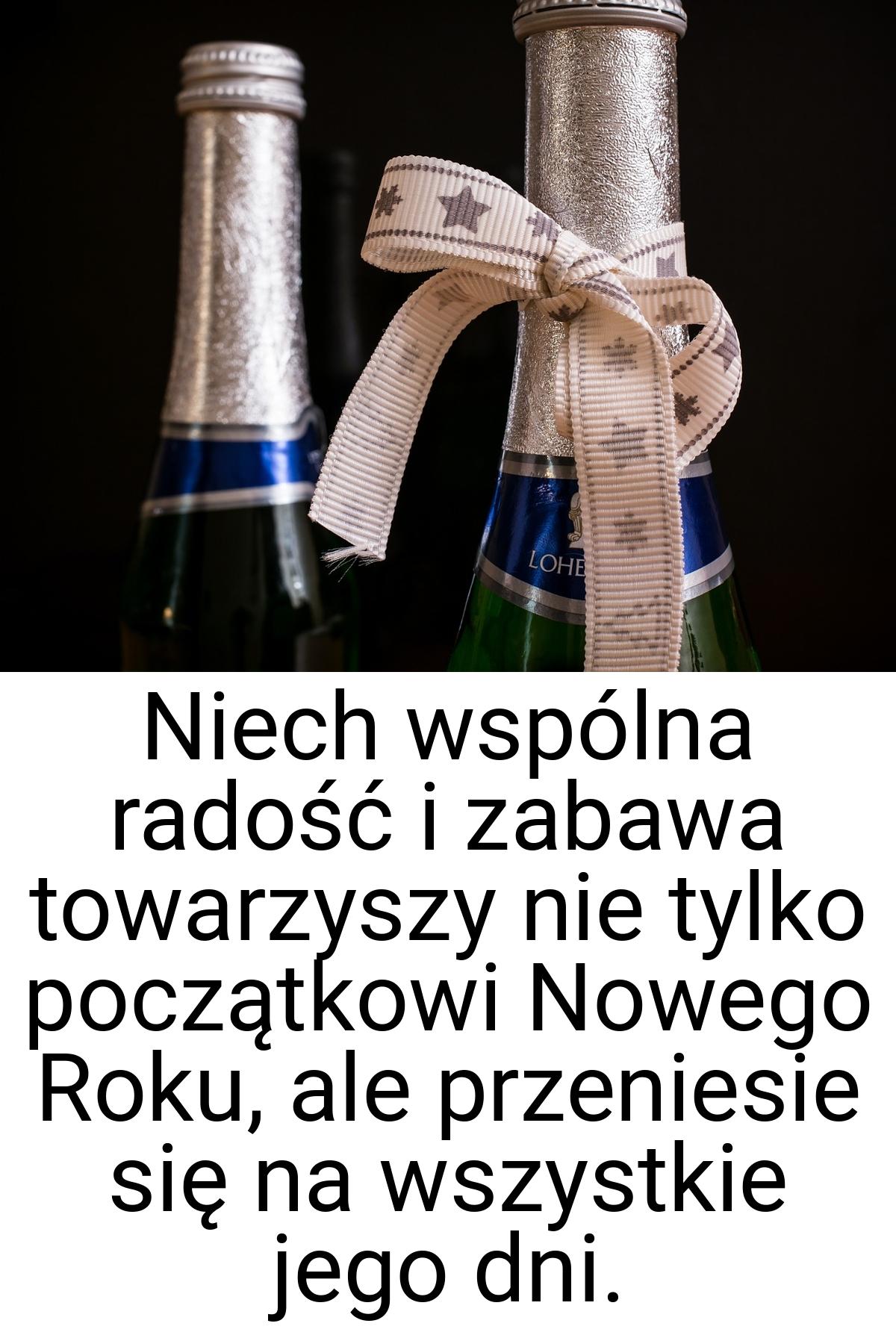 Niech wspólna radość i zabawa towarzyszy nie tylko