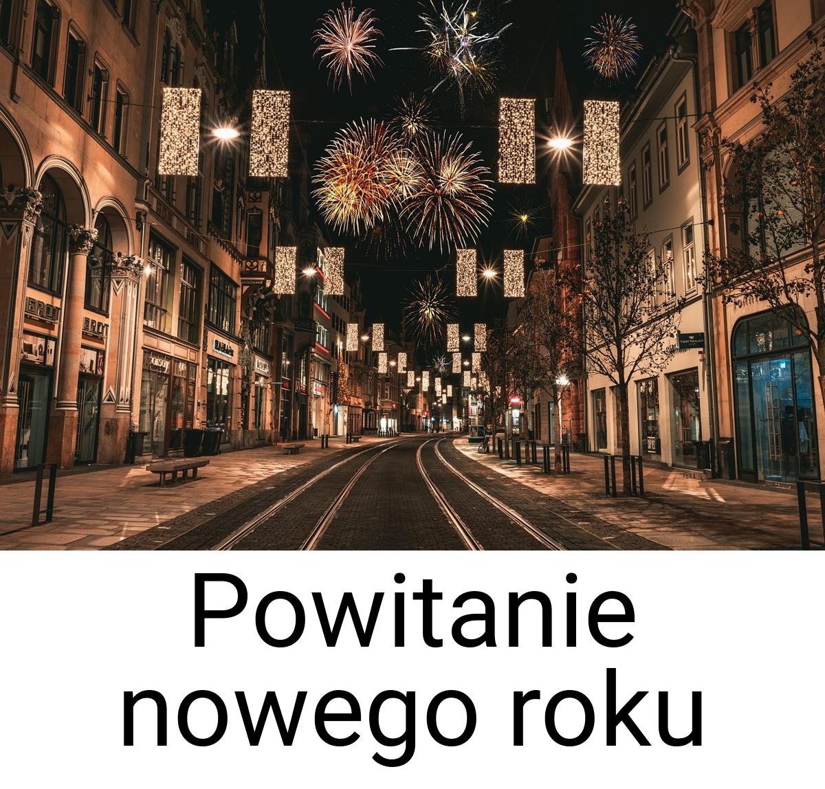 Powitanie nowego roku