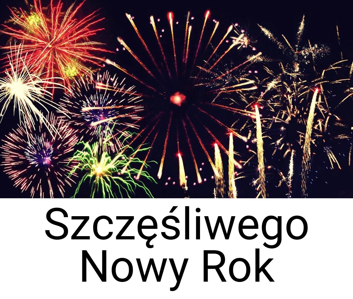 Szczęśliwego Nowy Rok