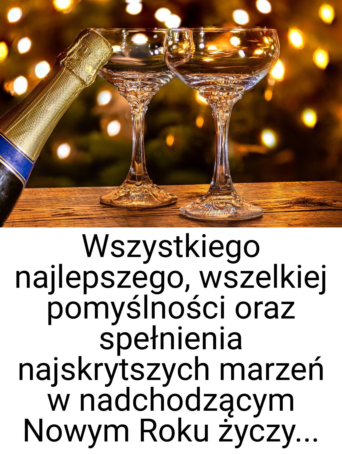 Wszystkiego najlepszego, wszelkiej pomyślności oraz