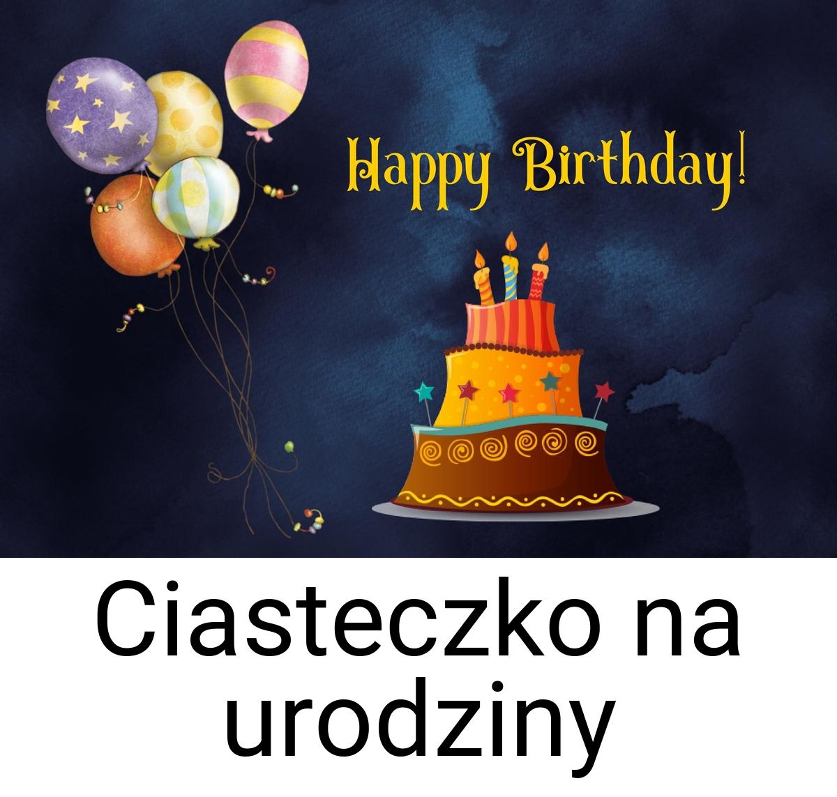 Ciasteczko na urodziny