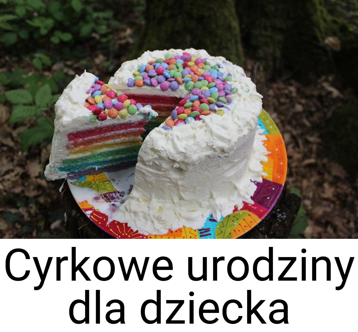 Cyrkowe urodziny dla dziecka