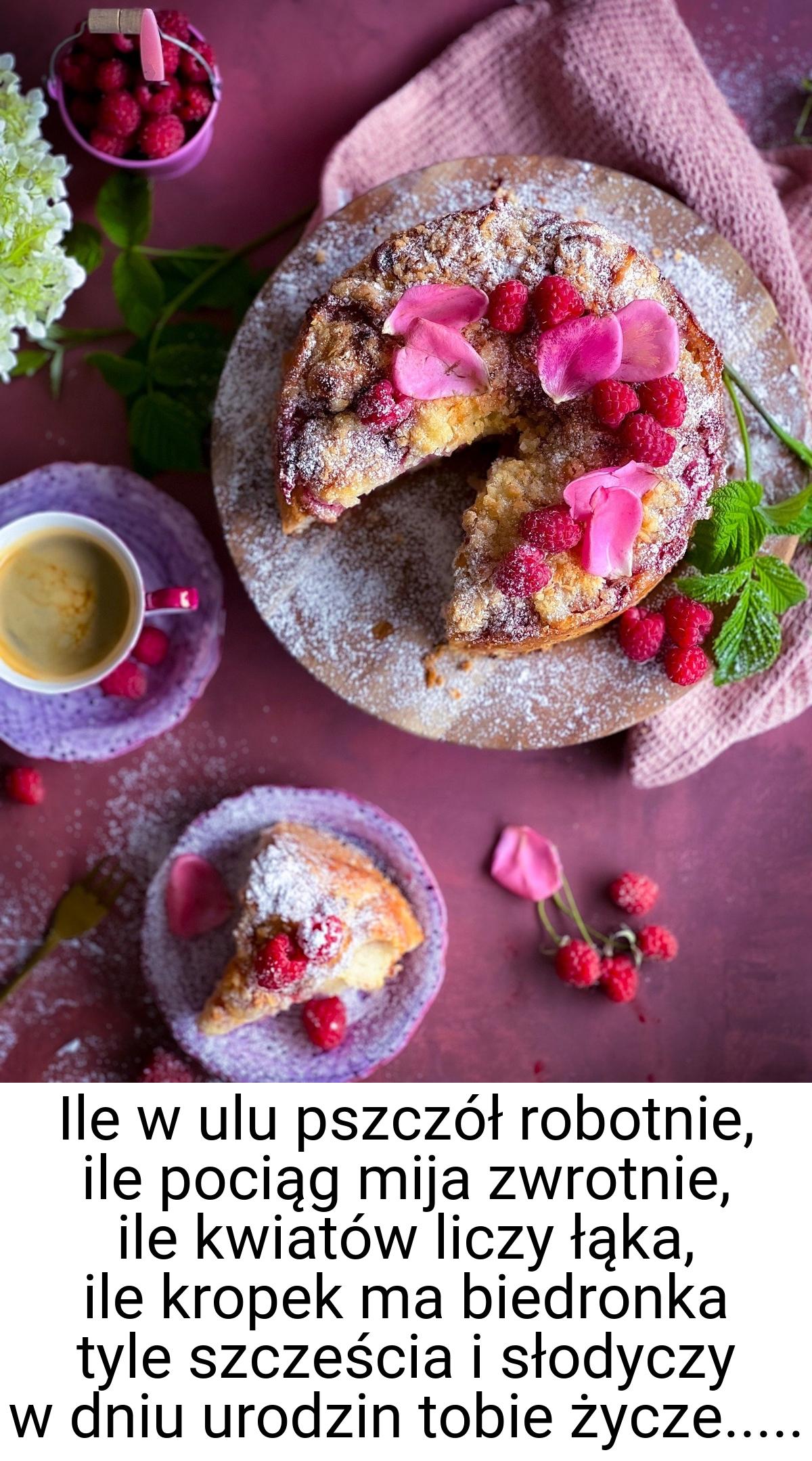 Ile w ulu pszczół robotnie, ile pociąg mija zwrotnie, ile