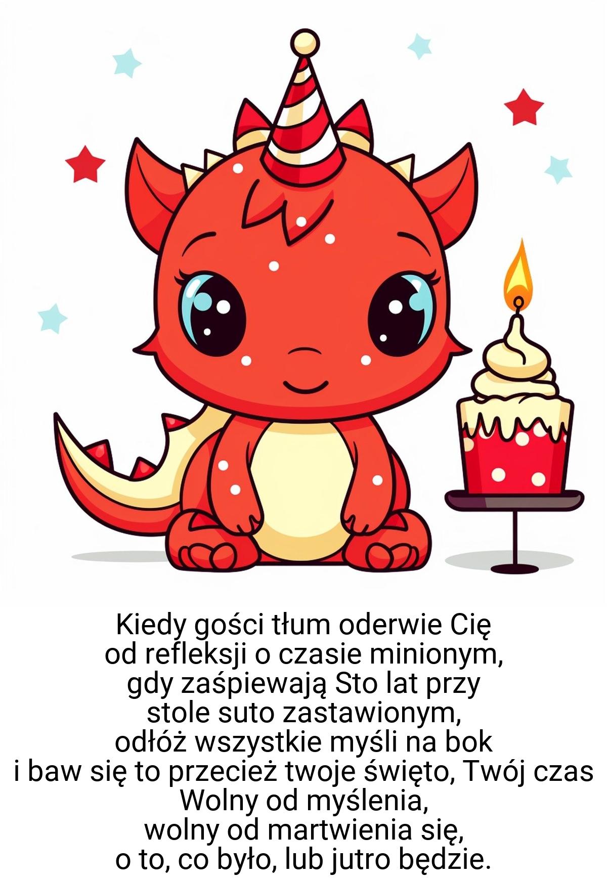 Kiedy gości tłum oderwie Cię od refleksji o czasie