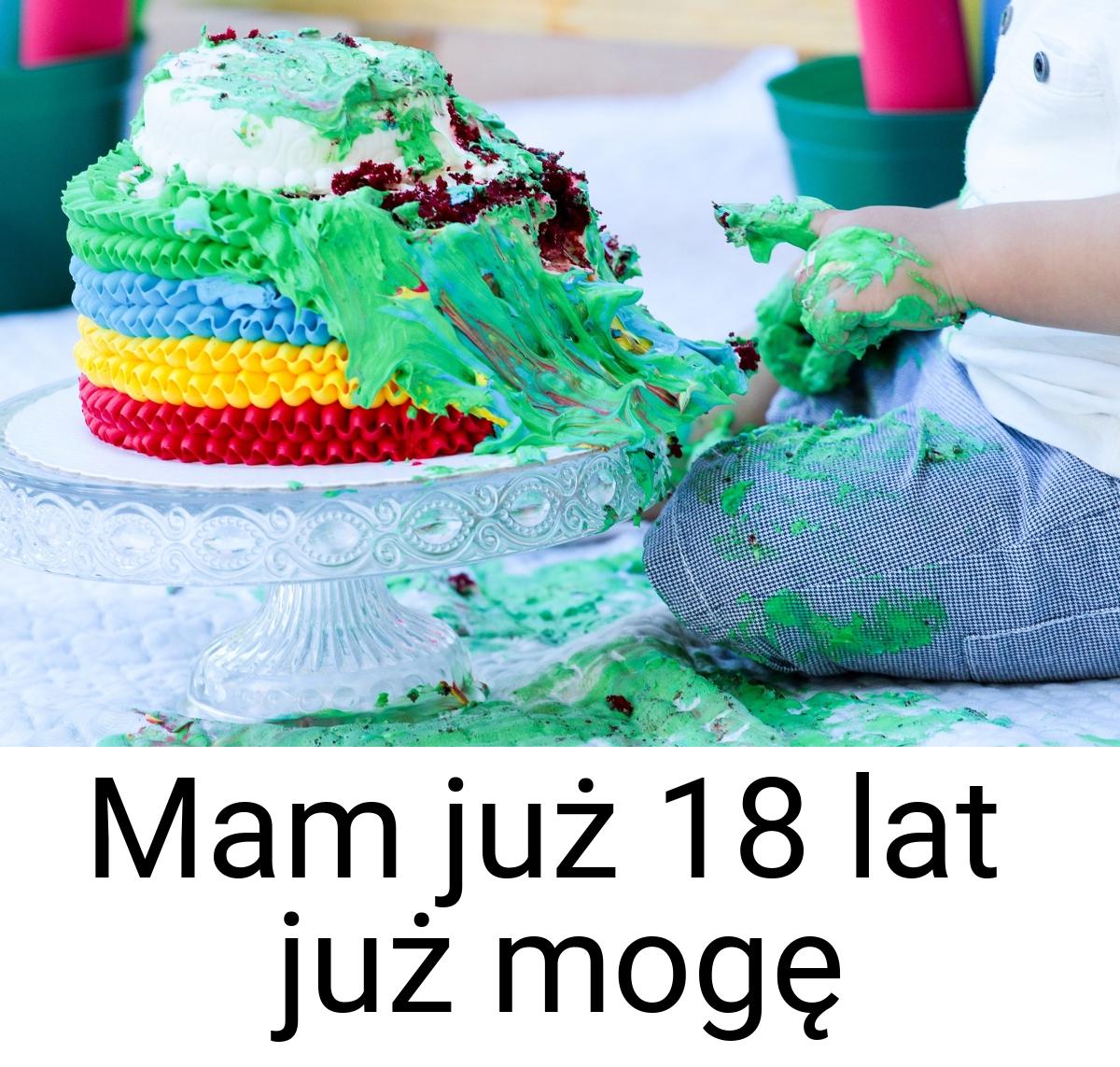 Mam już 18 lat już mogę