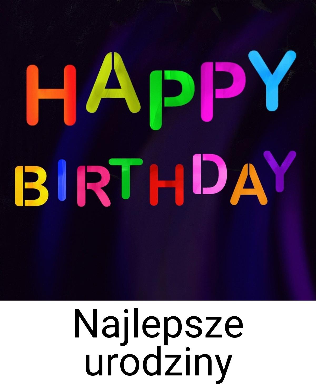 Najlepsze urodziny