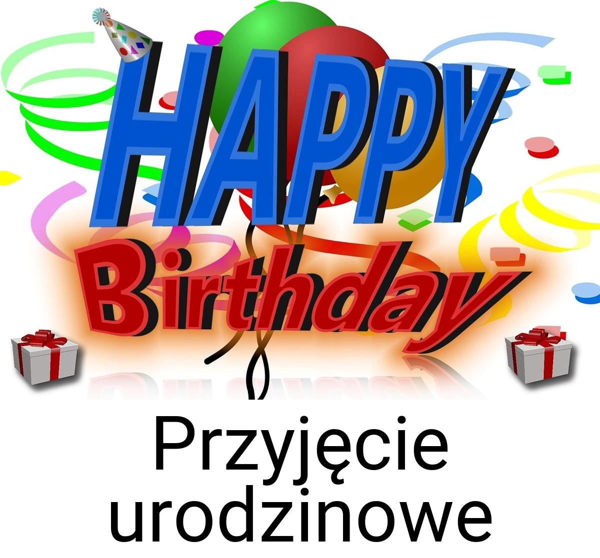 Przyjęcie urodzinowe