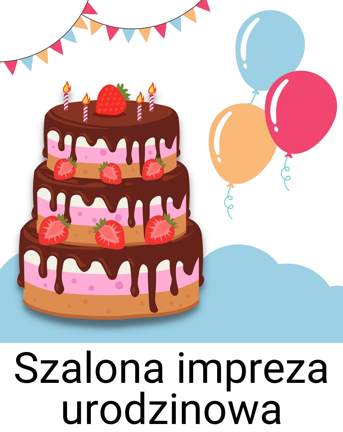 Szalona impreza urodzinowa