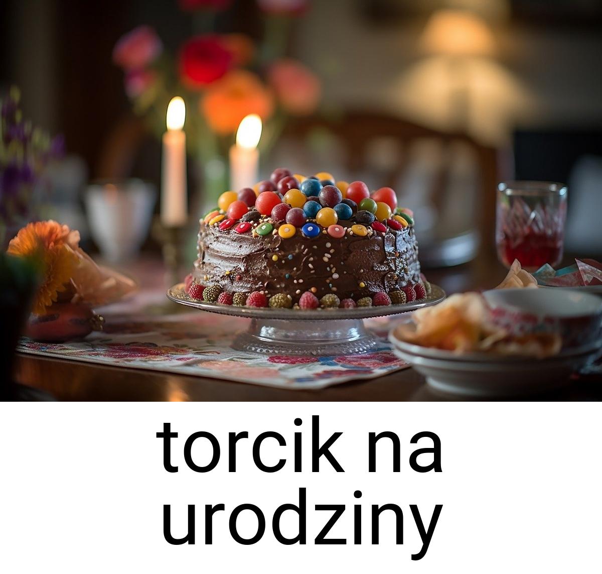 Torcik na urodziny