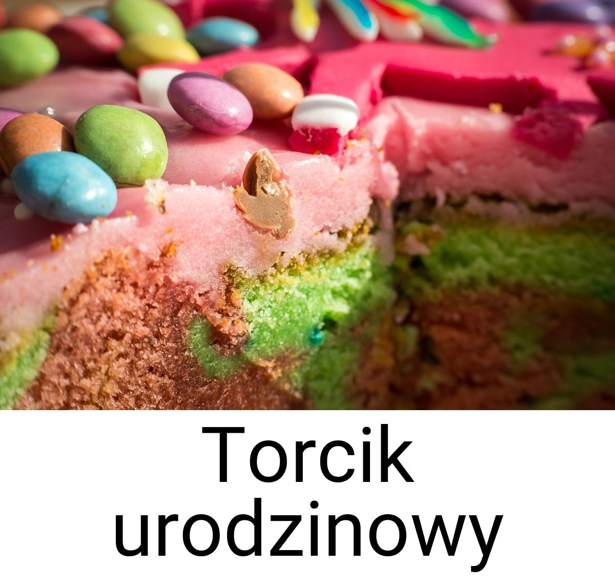 Torcik urodzinowy