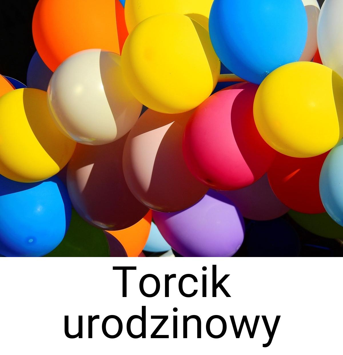 Torcik urodzinowy