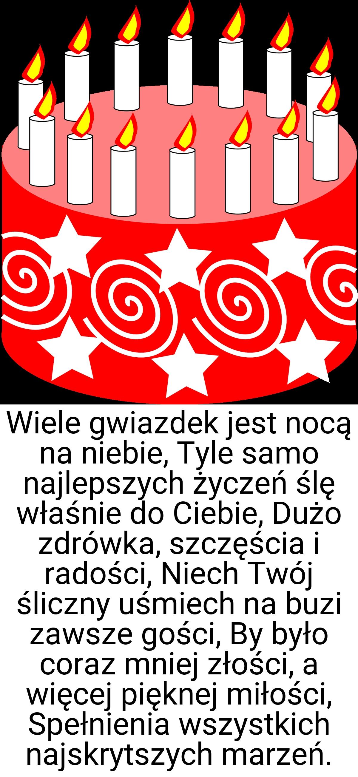 Wiele gwiazdek jest nocą na niebie, Tyle samo najlepszych