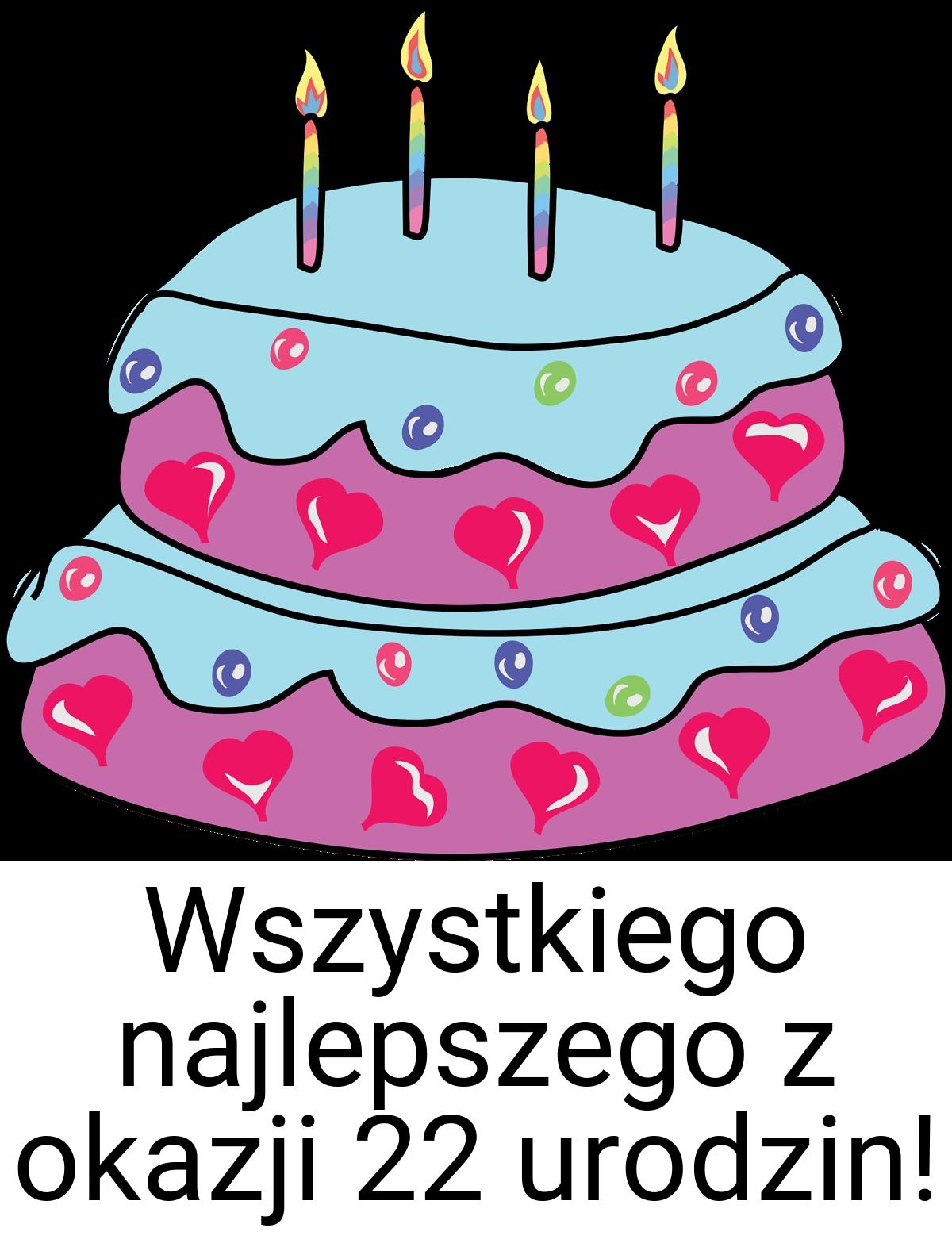 Wszystkiego najlepszego z okazji 22 urodzin