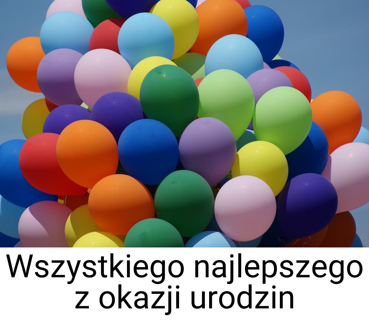 Wszystkiego najlepszego z okazji urodzin