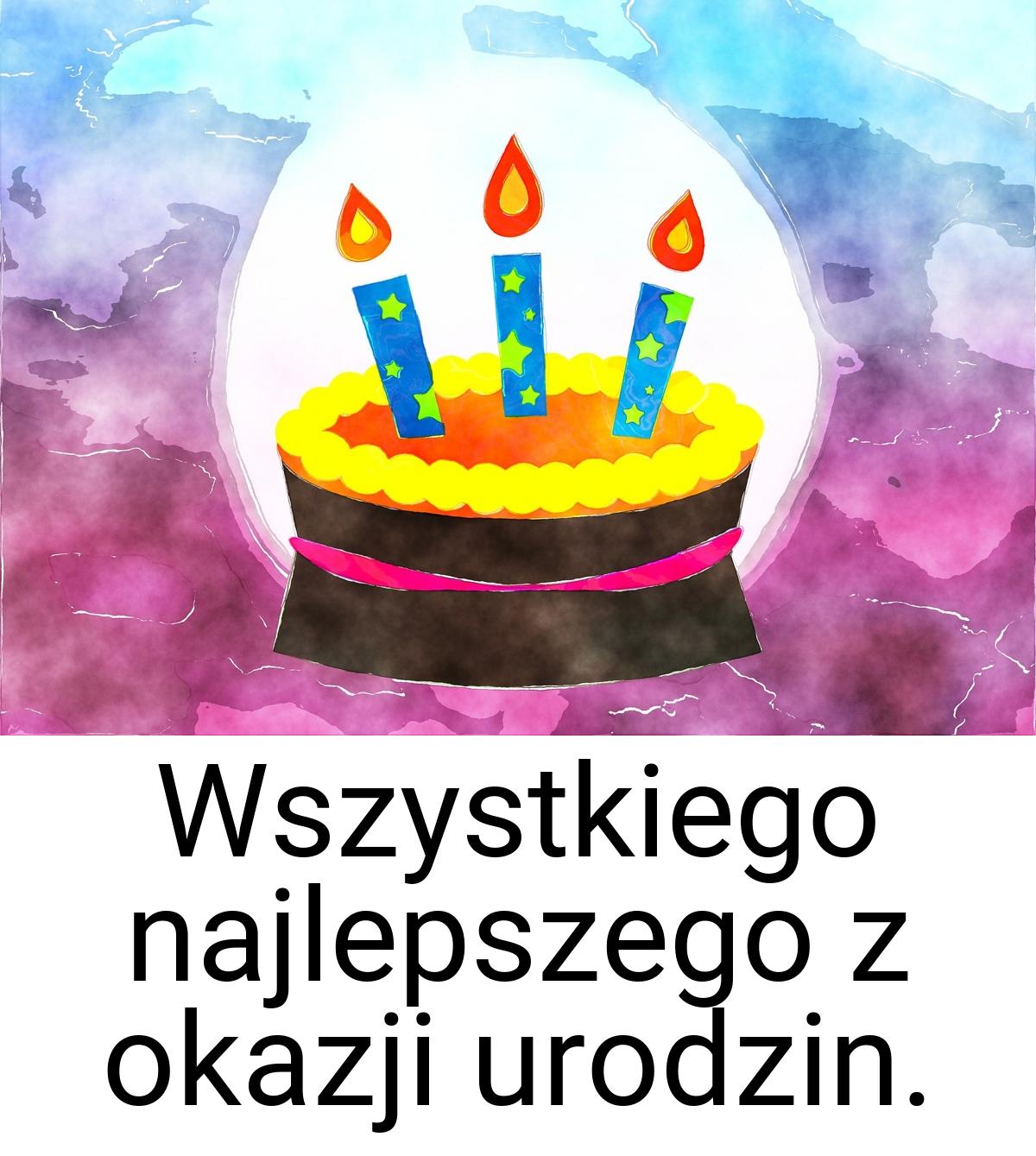 Wszystkiego najlepszego z okazji urodzin