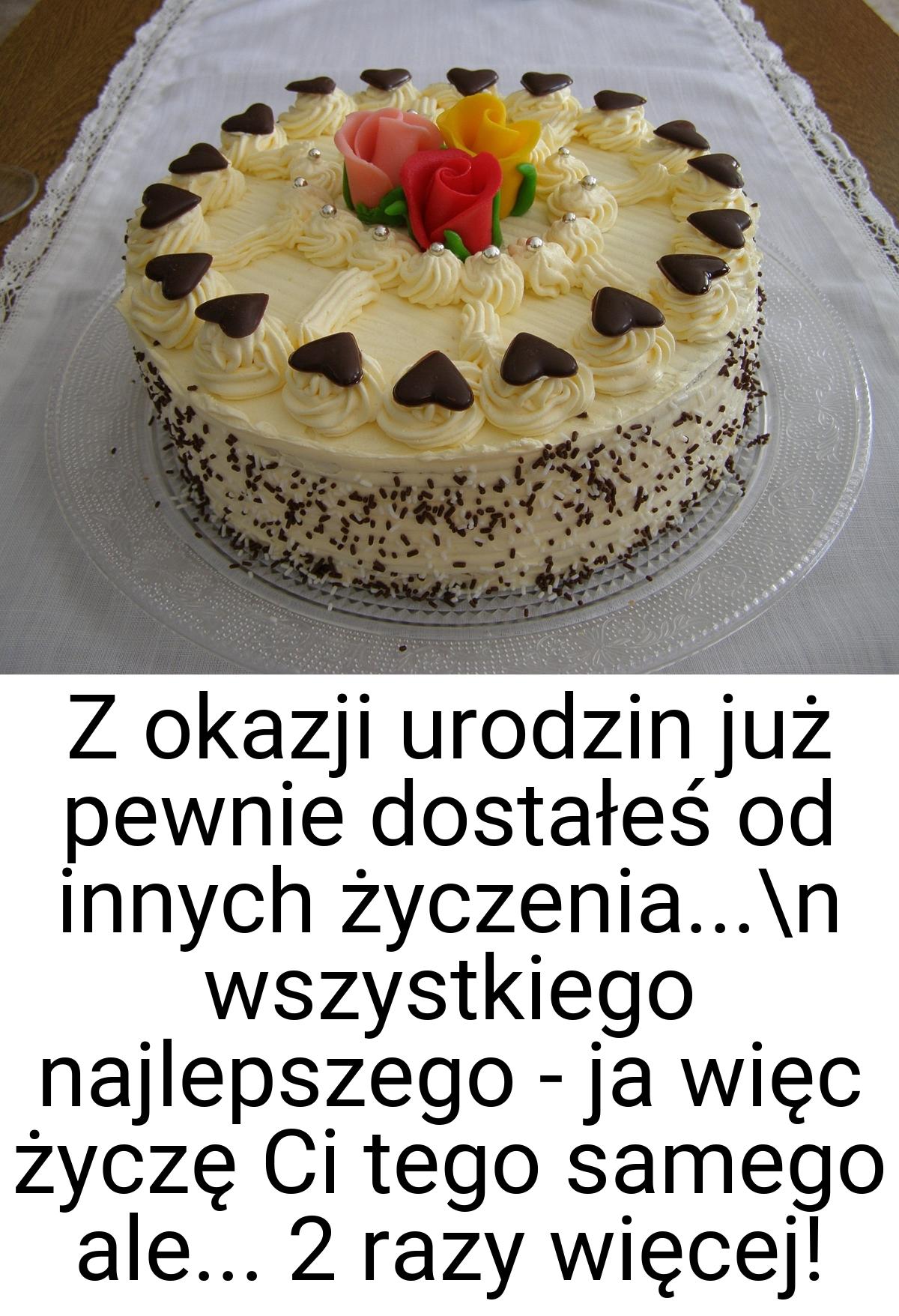 Z okazji urodzin już pewnie dostałeś od innych