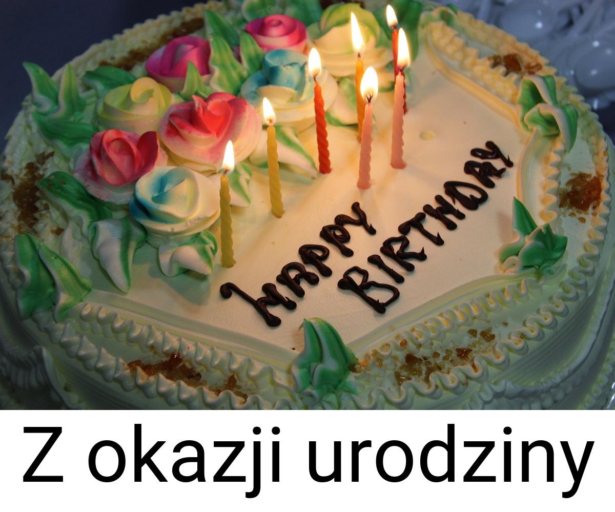 Z okazji urodziny