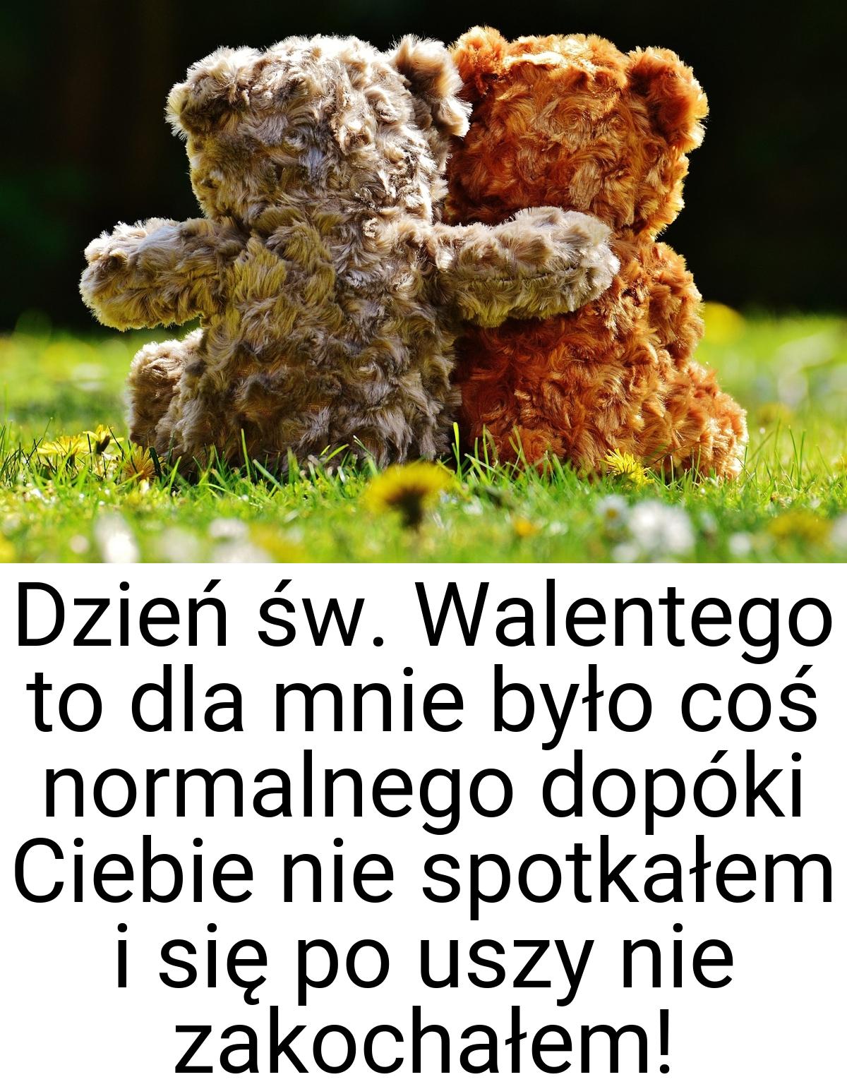 Dzień św. Walentego to dla mnie było coś normalnego dopóki